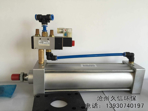 除塵離線(xiàn)閥氣缸組裝