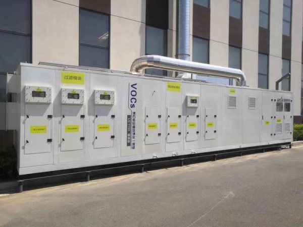 沸石濃縮轉(zhuǎn)輪+催化燃燒裝置